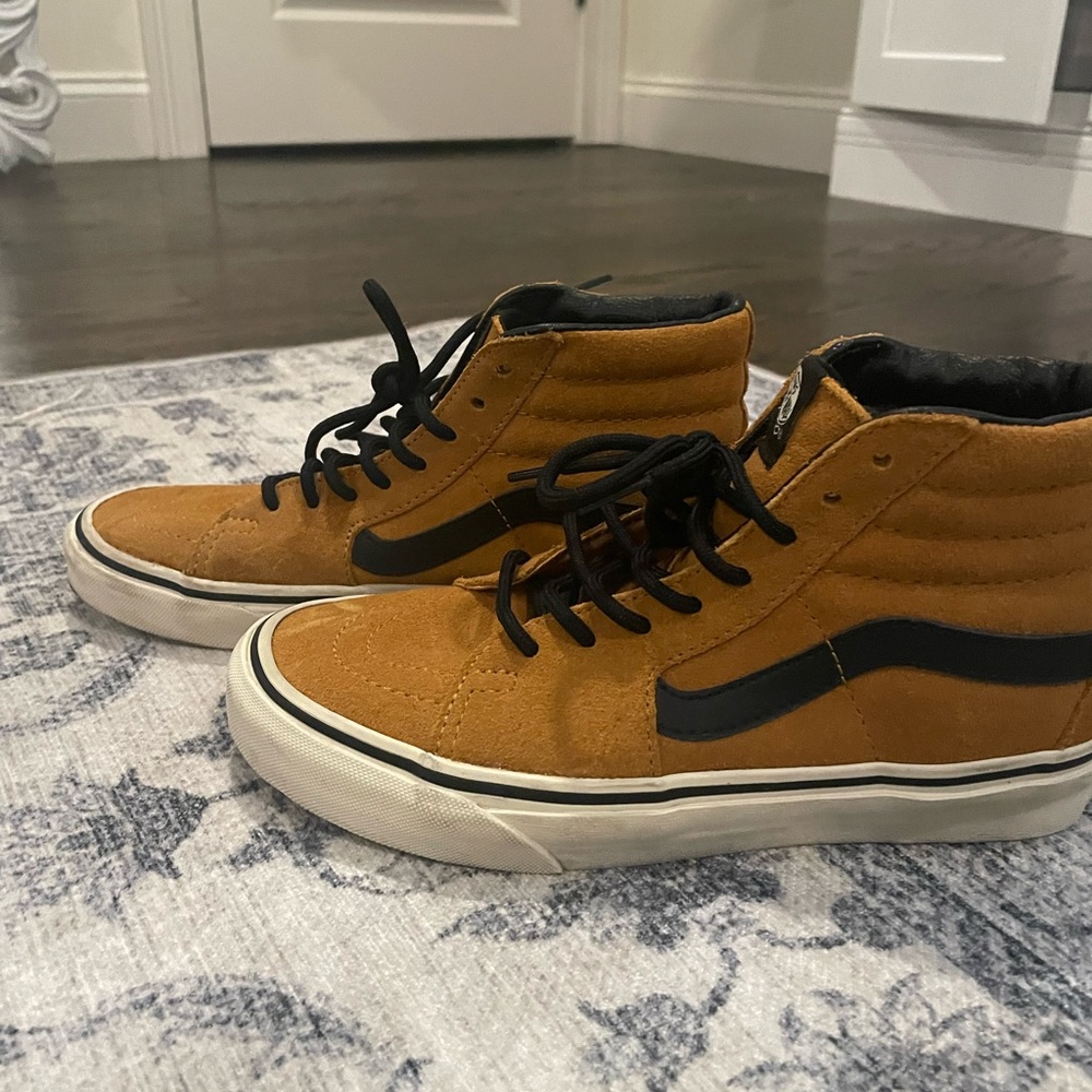 Unique yellow vans